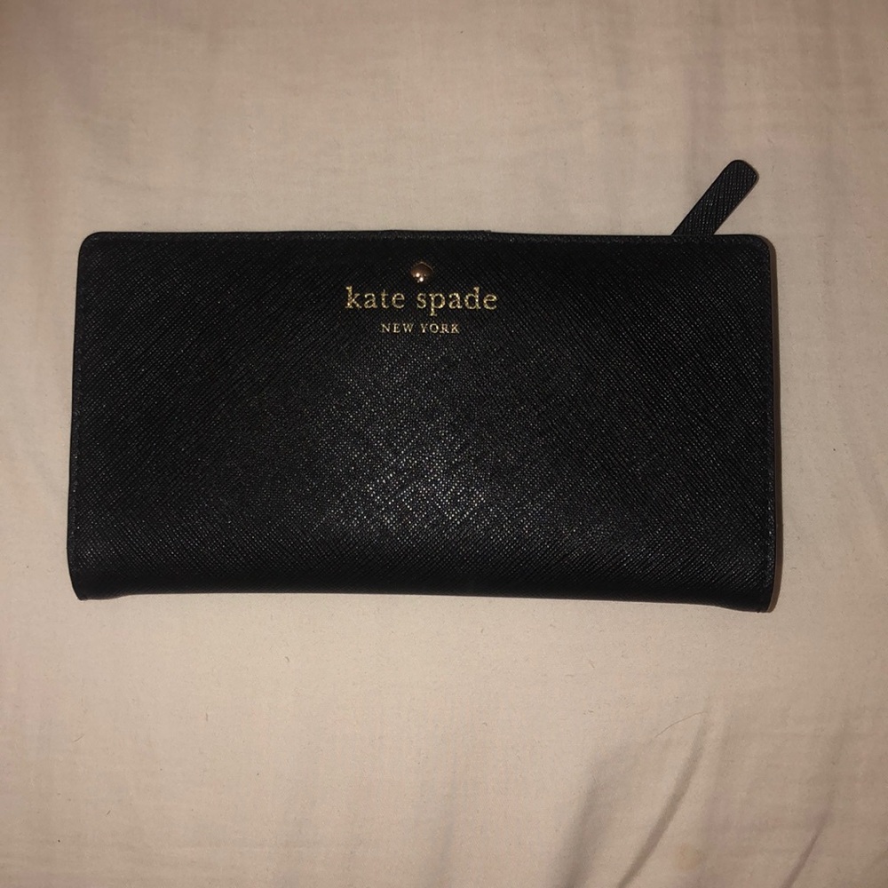 black kate spade wallet